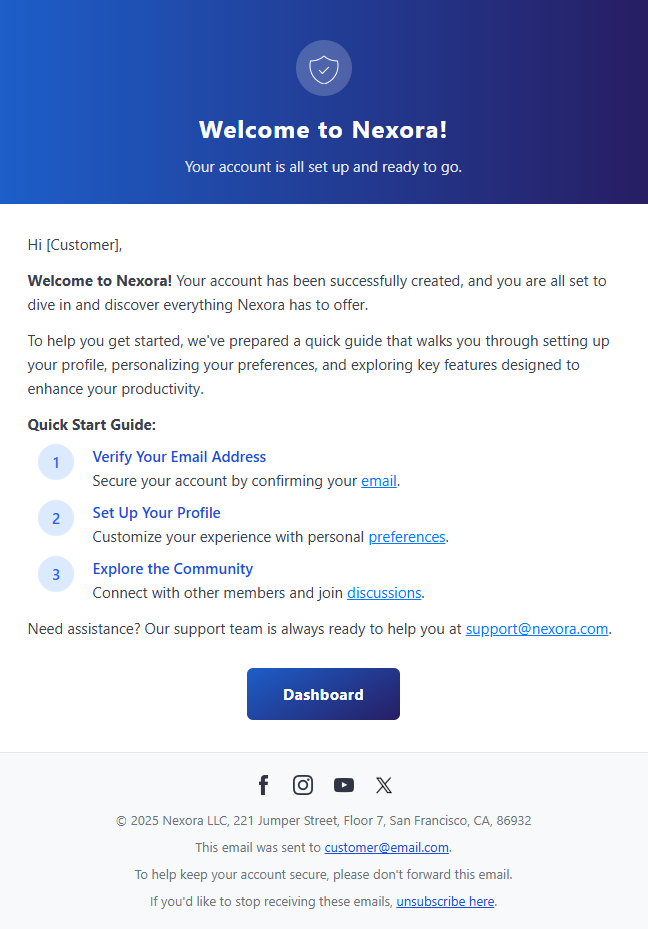 Getting Started Template